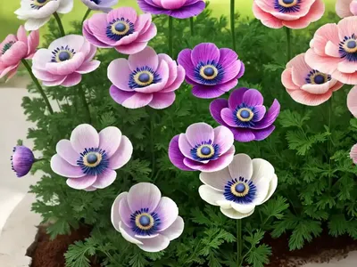 Anemone Galilee Pastel Mix)