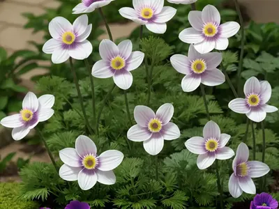 Anemone Hupehensis ‘Bressingham Glow’ (Japanese Anemone)