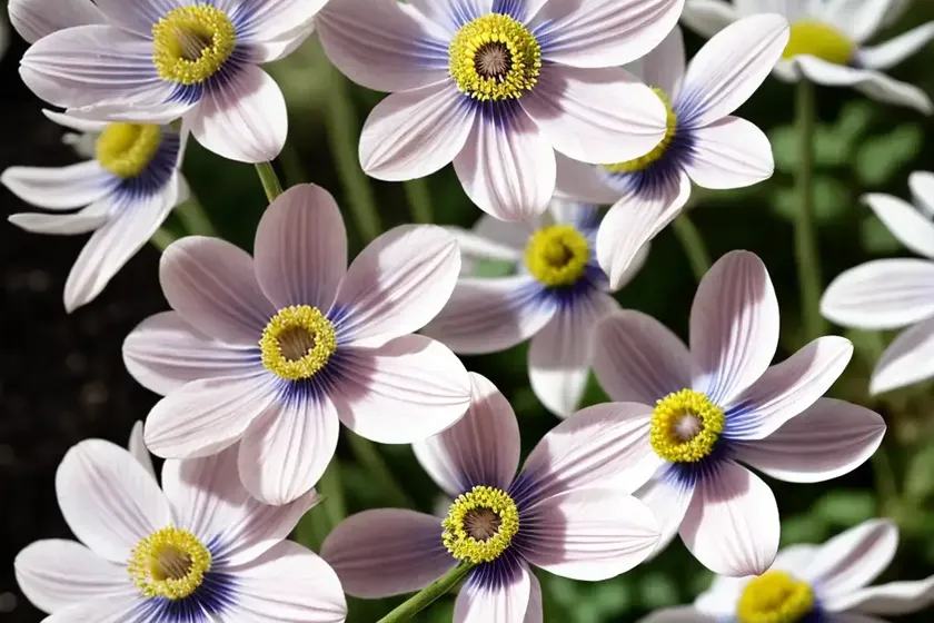 Anemone hupehensis var japonica ‘pamina’ (japanese anemone) — photo 3