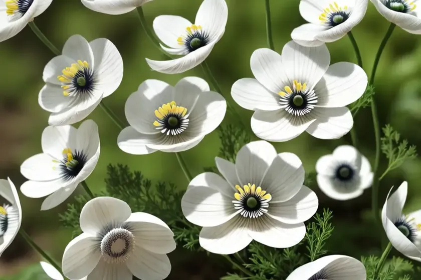 Anemone nemorosa ‘alba’ (wood anemone) — photo 3