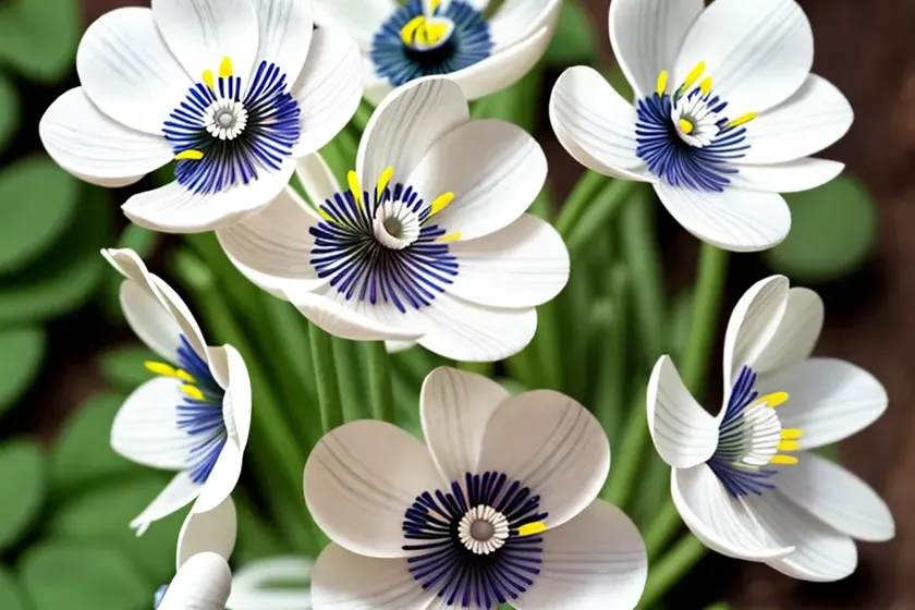 Anemone nemorosa ‘robinsoniana’ (wood anemone) — photo 3