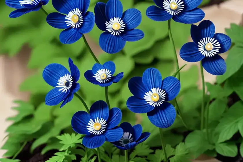 Anemone nemorosa ‘royal blue’ (wood anemone) — photo 3