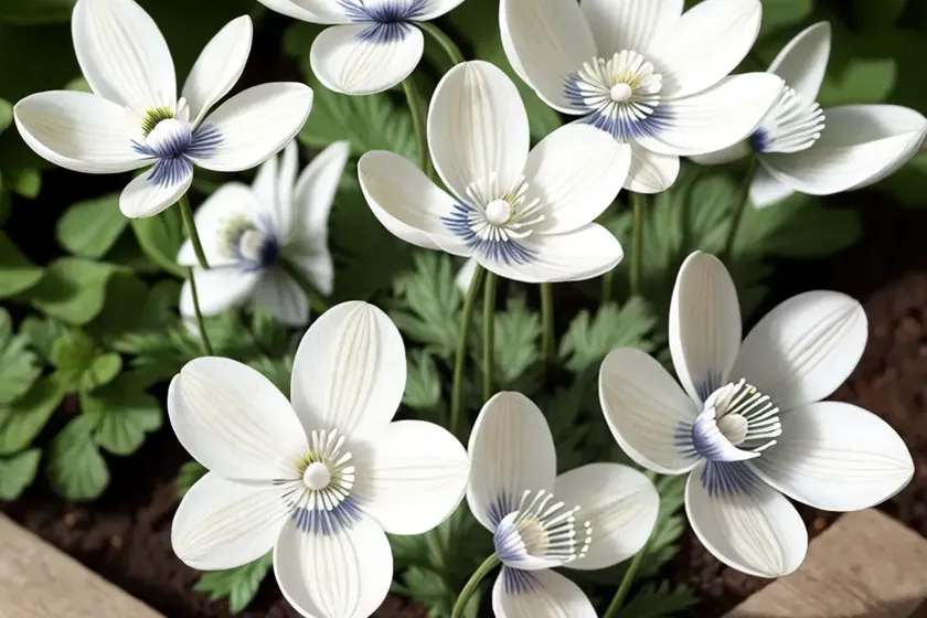 Anemone nemorosa ‘vestal’ (wood anemone) — photo 3
