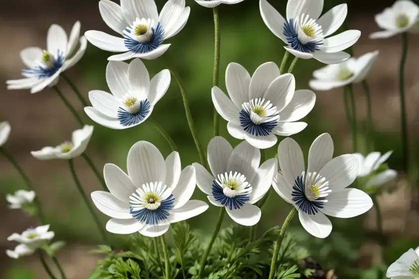 Anemone quinquefolia (wood anemone) — photo 3