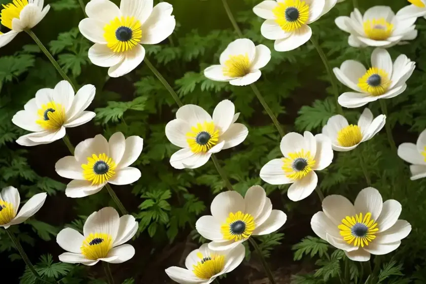 Anemone ranunculoides (yellow wood anemone) — photo 2