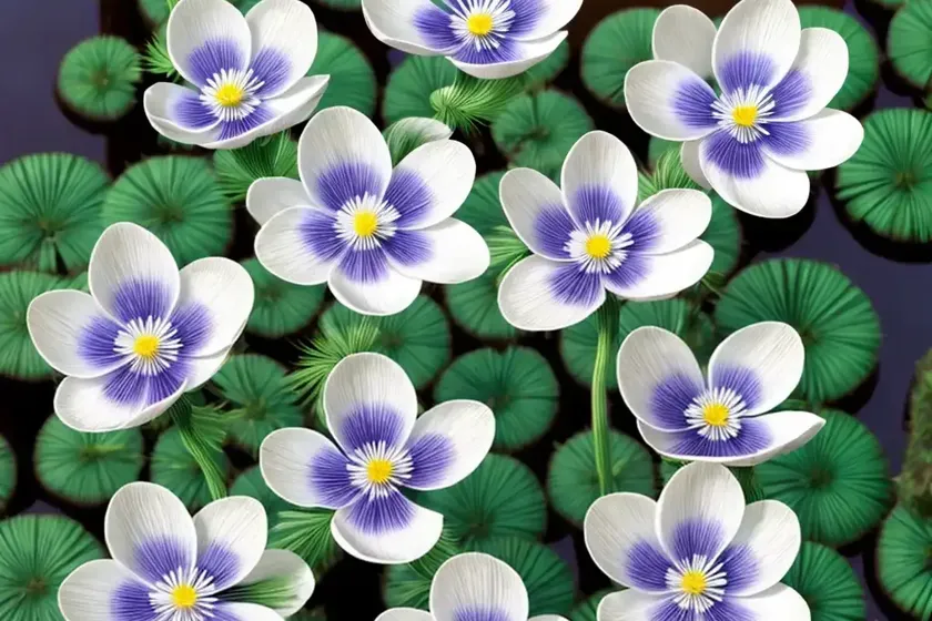 Anemone rivularis (riverside windflower) — photo 2