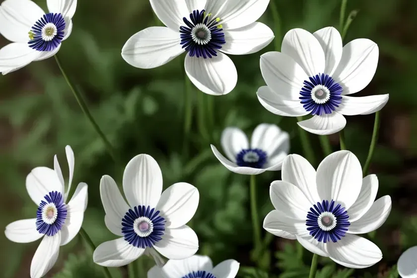 Anemone trifolia (three-leaved anemone) — photo 2