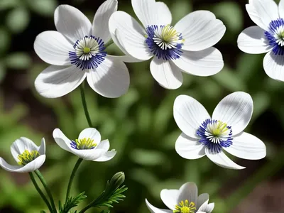 Anemone Trifolia (Three-Leaved Anemone)