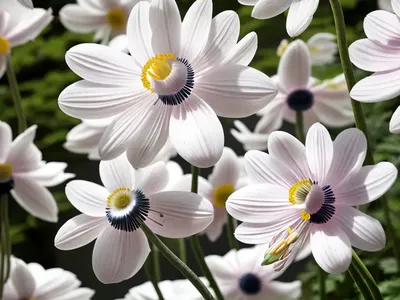 Anemone ‘Wild Swan’ (Japanese Anemone)