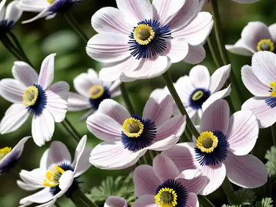 Anemone X Hybrida ‘Elegans’ (Japanese Anemone)