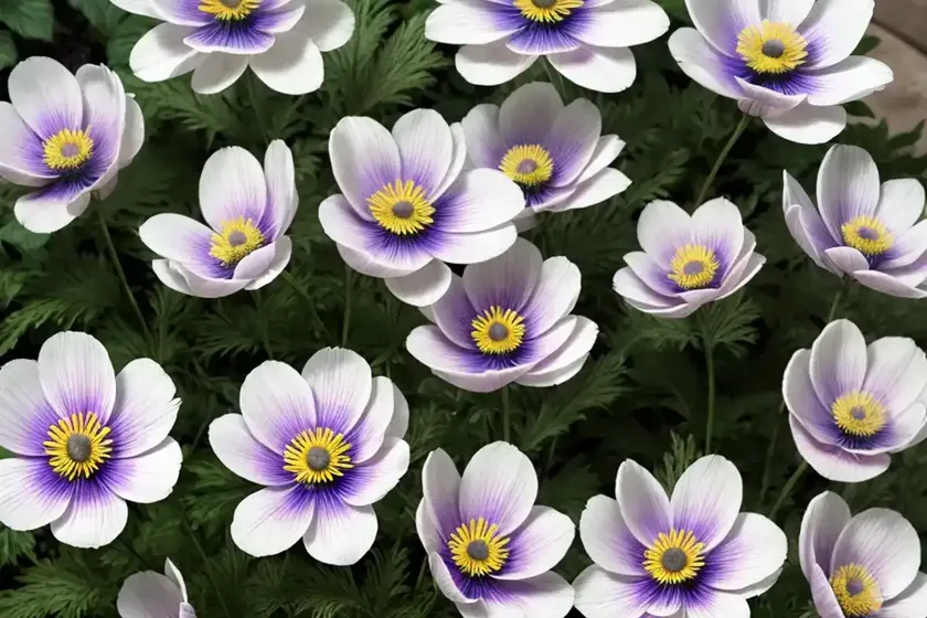 Anemone x hybrida ‘kxnigin charlotte’ (queen charlotte) — photo 2