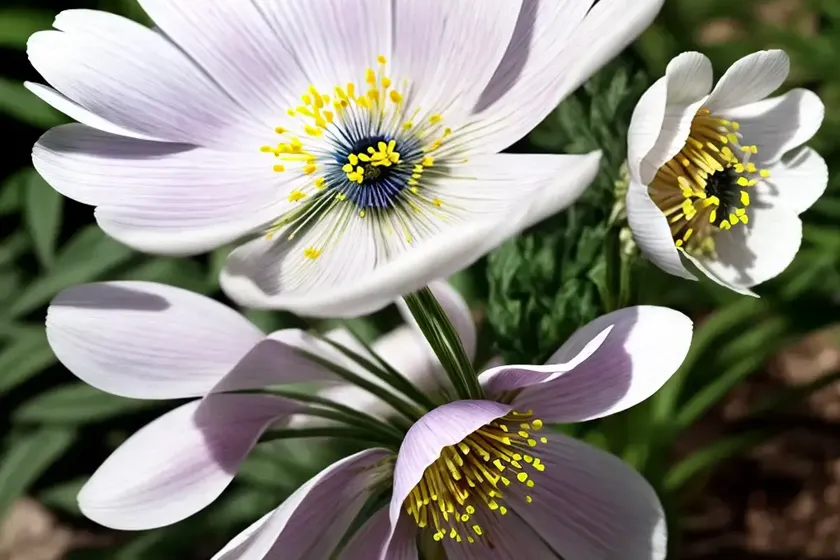 Anemone x hybrida ‘kxnigin charlotte’ (queen charlotte) — photo 3