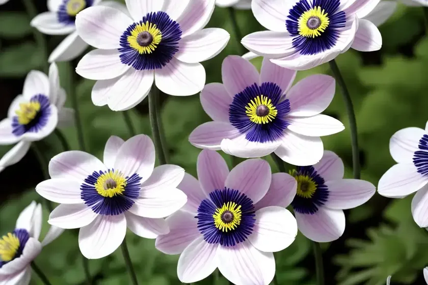 Anemone x hybrida ‘serenade’ (japanese anemone) — photo 2