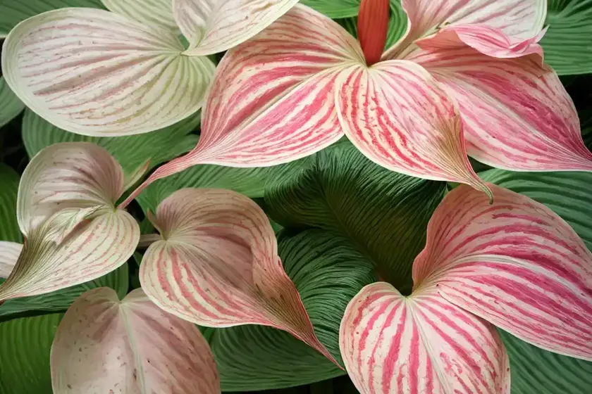 Angel wings ‘carolyn whorton’ (caladium ‘carolyn whorton’) — photo 2