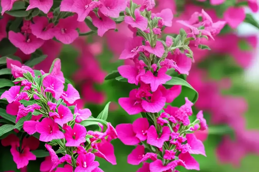 Angelonia ‘angelface perfectly pink’ (summer snapdragon)
