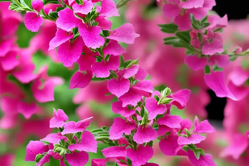 Angelonia ‘angelface super pink’ (summer snapdragon)