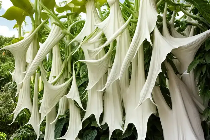 Angel’s trumpet (brugmansia x candida) — photo 2