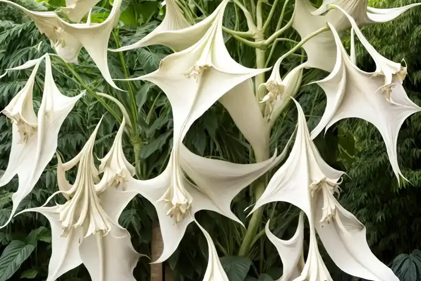 Angel’s trumpet (brugmansia x candida) — photo 3