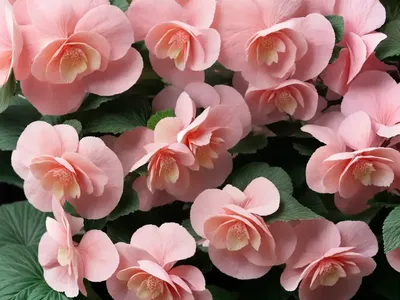 Angelwing Begonia (Begonia ‘benigo Pink’)