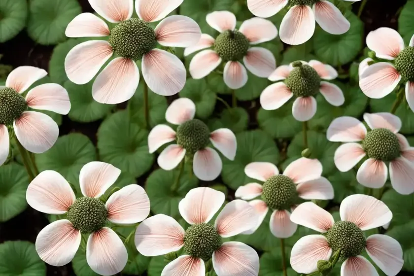 Annual malope (malope trifida)
