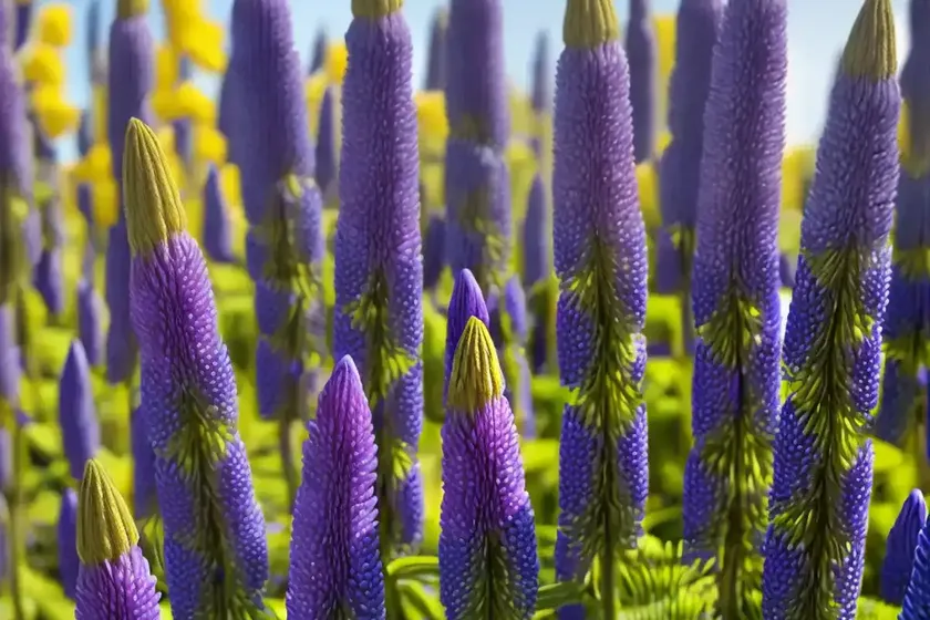 Annual yellow-lupin (lupinus luteus) — photo 3