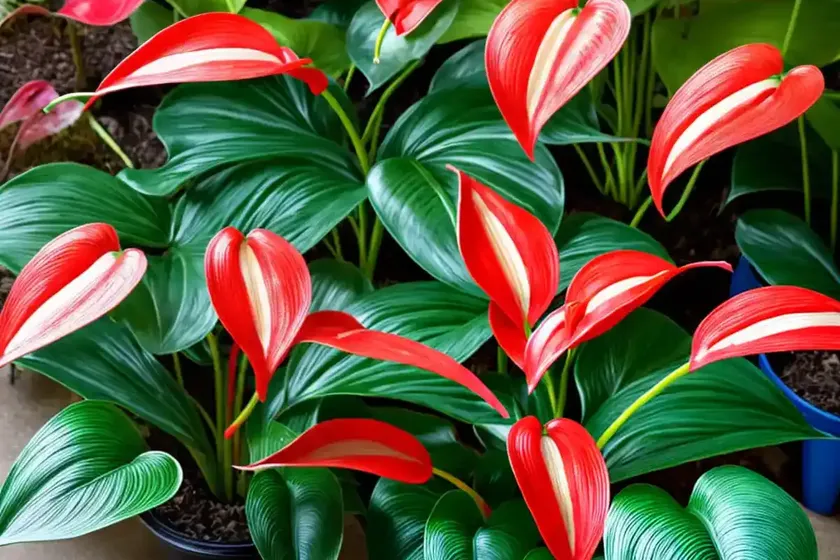 Anthurium (anthurium andraeanum) — photo 2