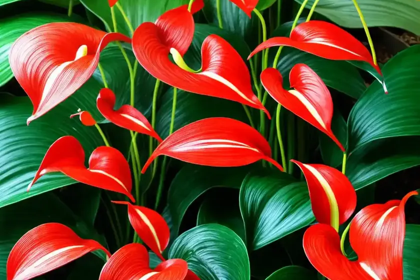 Anthurium (anthurium andraeanum) — photo 3