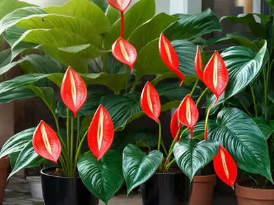 Anthurium Orangina (Anthurium Orangina)