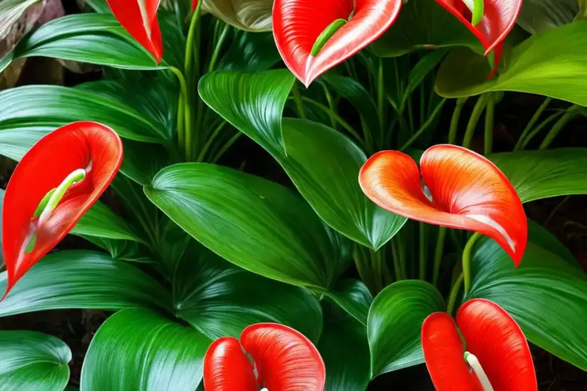 Anthurium radican (anthurium radicans) — photo 3