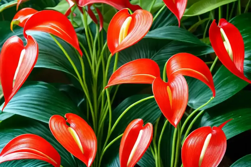 Anthurium radican (anthurium radicans)