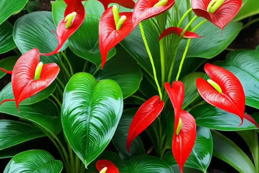 Anthurium water dragon (anthurium ‘water dragon’) — photo 2