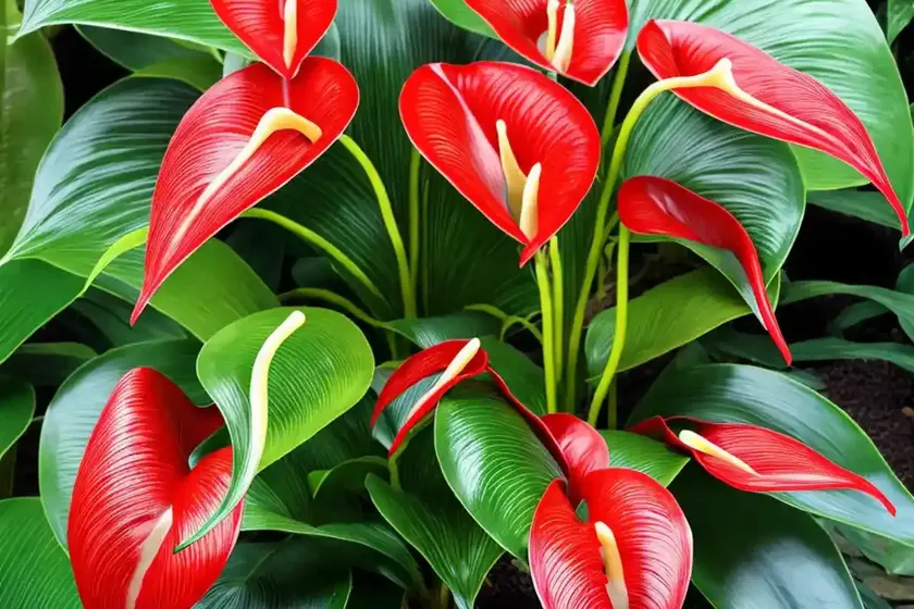 Anthurium water dragon (anthurium ‘water dragon’) — photo 3