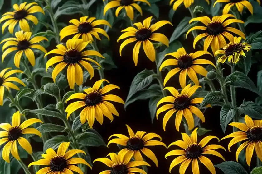 Appalachian black-eyed susan (rudbeckia fulgida var. umbrosa) — photo 2