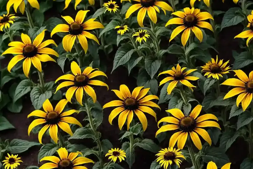 Appalachian black-eyed susan (rudbeckia fulgida var. umbrosa) — photo 3
