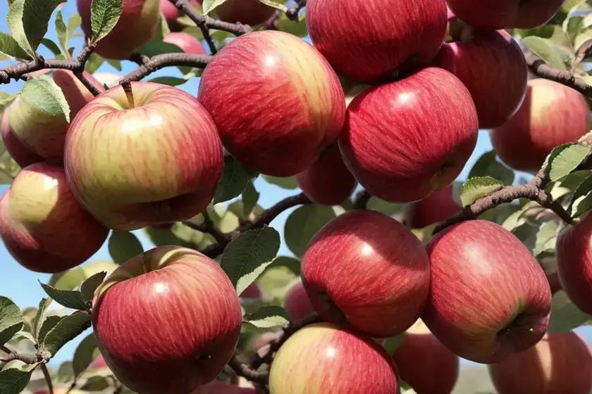 Apple (malus pumila ‘nagafu 6’ red fuji) — photo 3