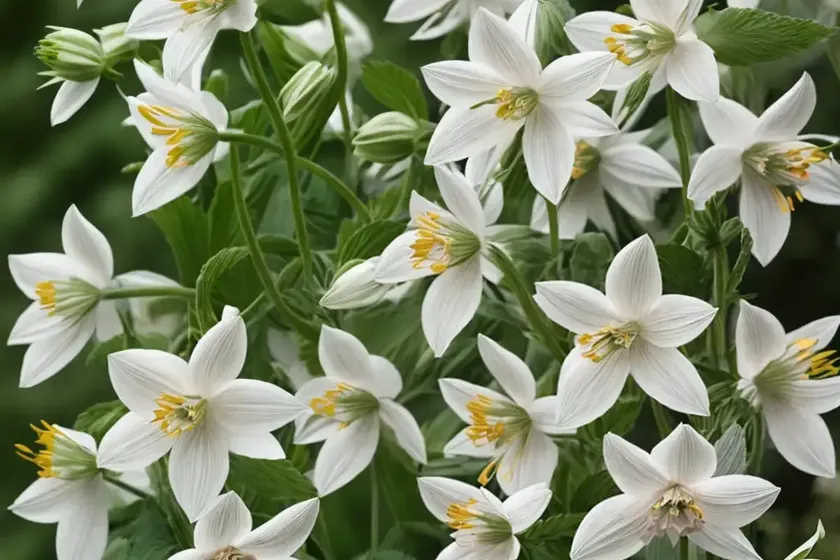 Aquilegia alpina (alpine columbine) — photo 2