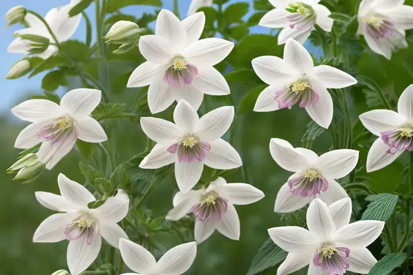 Aquilegia alpina (alpine columbine) — photo 3
