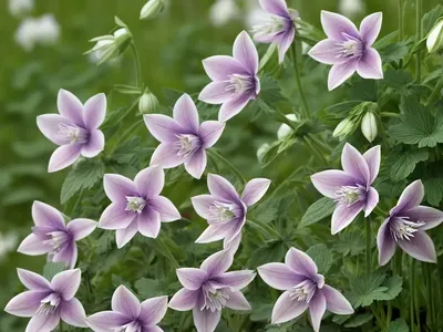 Aquilegia Alpina (Alpine Columbine)