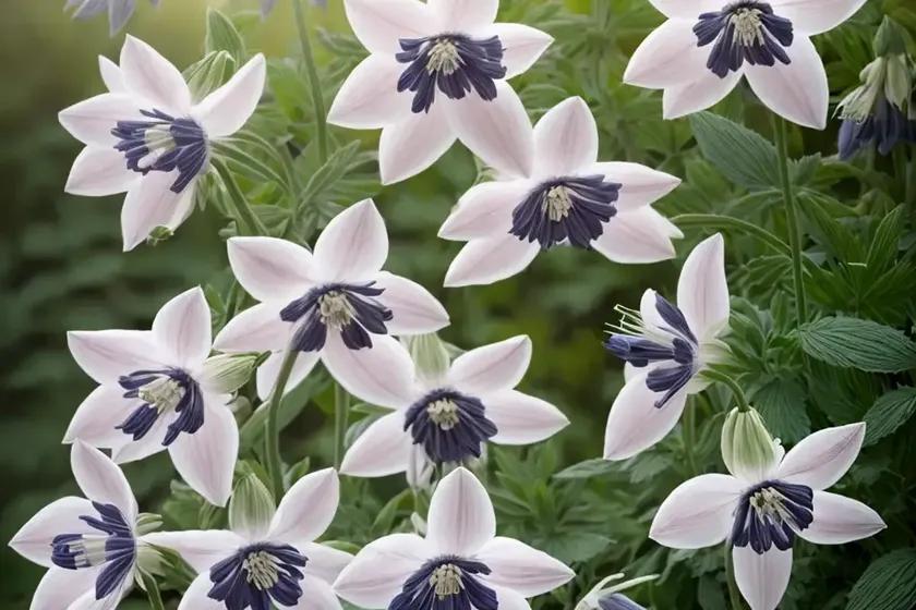 Aquilegia canadensis (canadian columbine) — photo 2