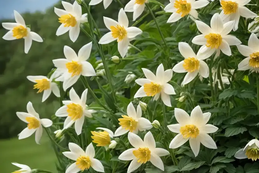 Aquilegia chrysantha (golden columbine) — photo 2