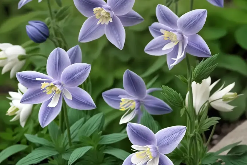 Aquilegia coerulea (rocky mountain columbine) — photo 2