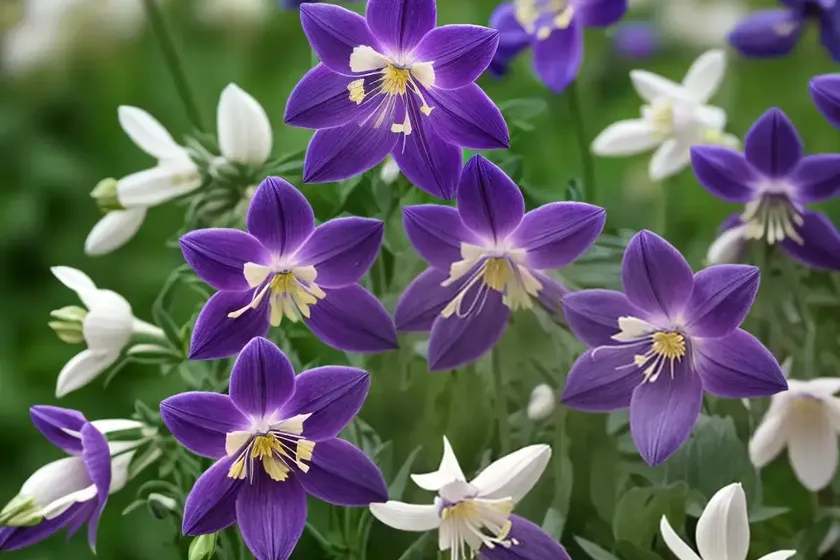 Aquilegia coerulea (rocky mountain columbine) — photo 3