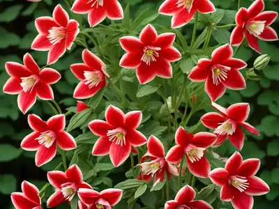 Aquilegia ‘Crimson Star’ (Columbine)