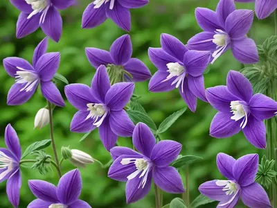 Aquilegia Earlybird Purple Blue (Columbine)