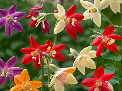 Aquilegia Earlybird Red Yellow (Columbine)