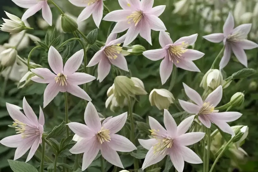 Aquilegia ecalcarata (false columbine) — photo 2