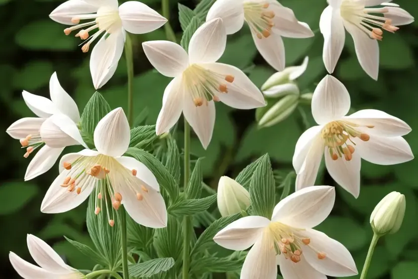Aquilegia ecalcarata (false columbine) — photo 3