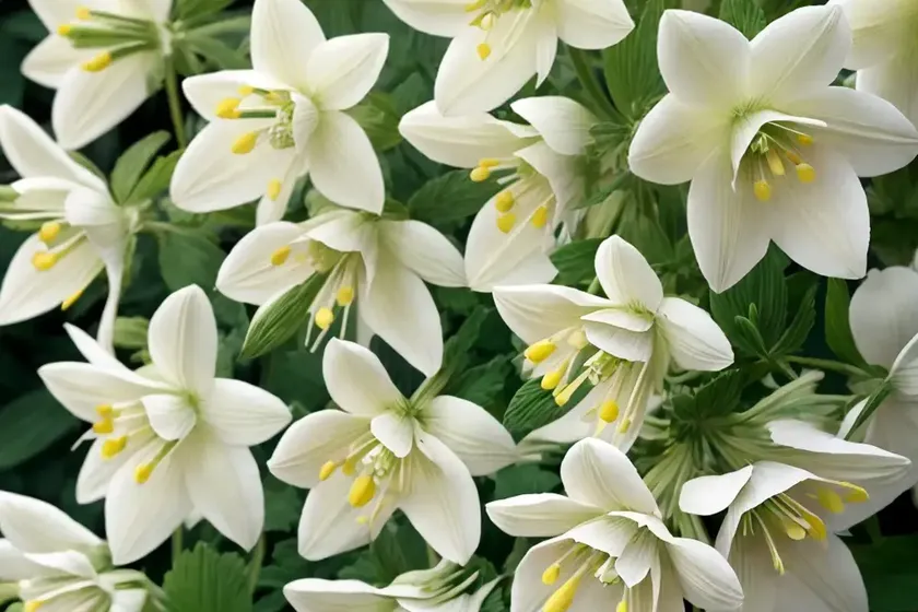 Aquilegia ‘lime sorbet’ (columbine) — photo 3