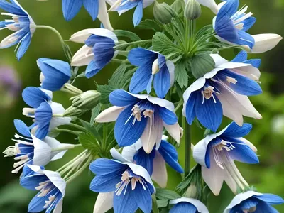 Aquilegia Songbird ‘BlueBird’ (Columbine)