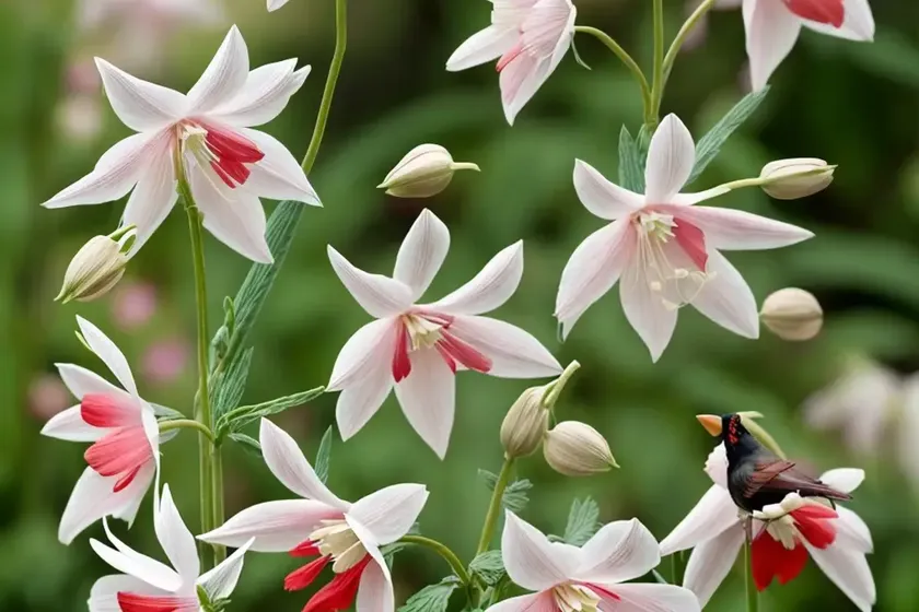 Aquilegia songbird ‘cardinal’ (columbine) — photo 3